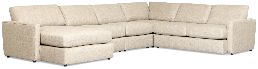 Maxwell Dark Gray Fabric Large Left Chaise Sectional Maxwell Dark Gray Fabric Large Left Chaise Sectional