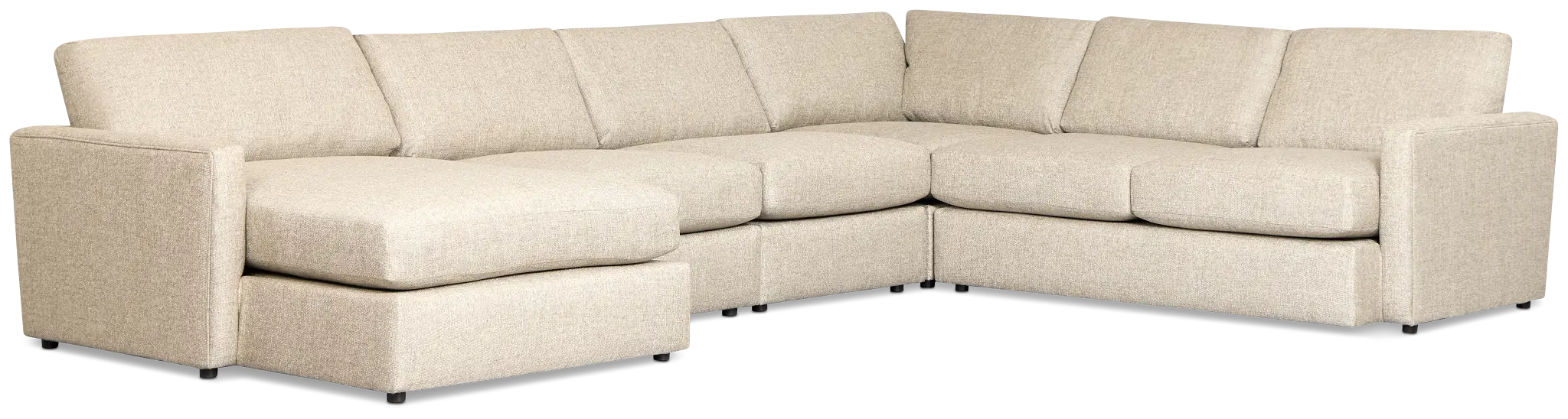 Maxwell Dark Gray Fabric Large Left Chaise Sectional Maxwell Dark Gray Fabric Large Left Chaise Sectional