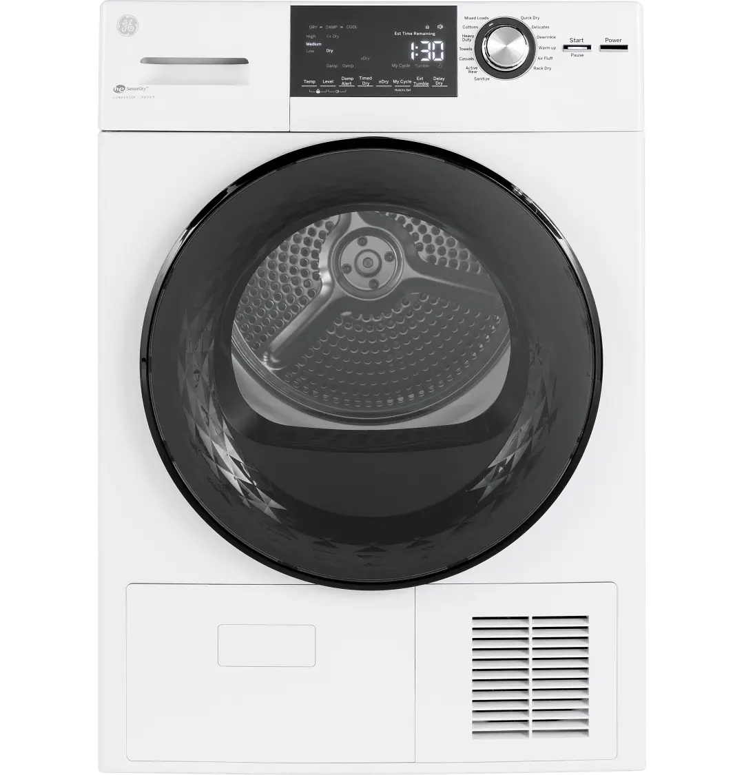 Ge 14 Series White Front Load Electric Dryer Ge 14 Series White Front Load Electric Dryer