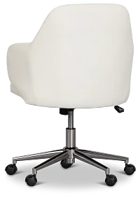 Holland White Desk Chair