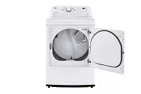 Lg 7001 Series White Front Load Gas Dryer