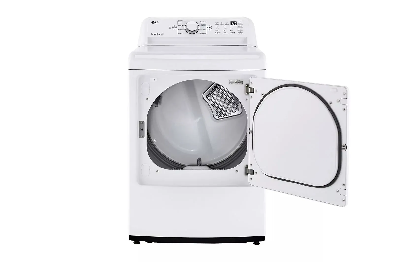 Lg 7001 Series White Front Load Gas Dryer