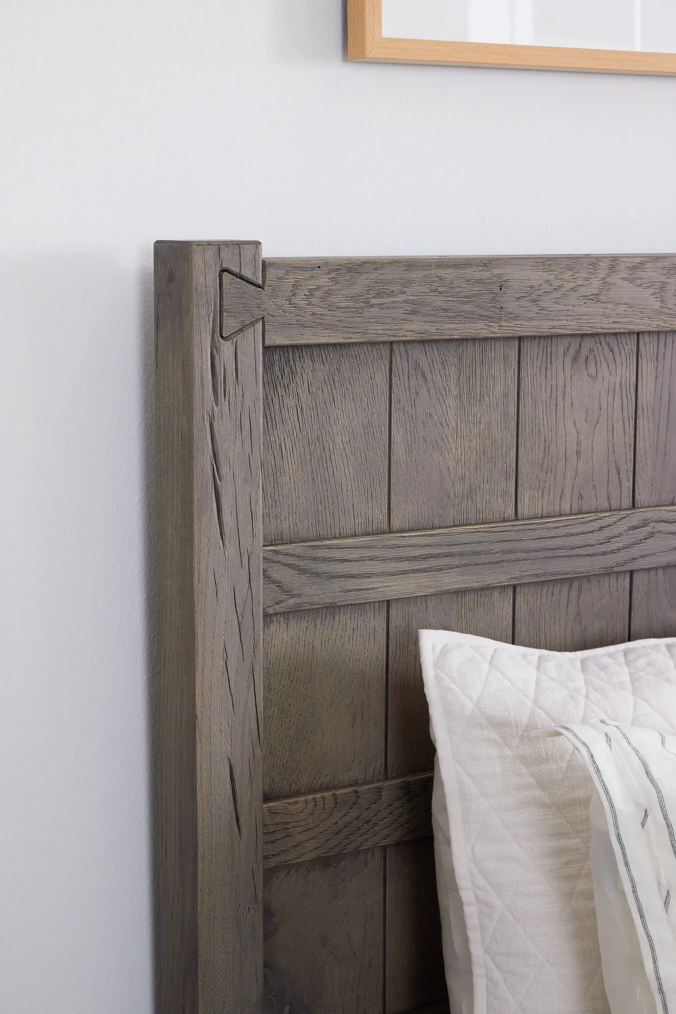 Salt Lake Gray Panel Bed