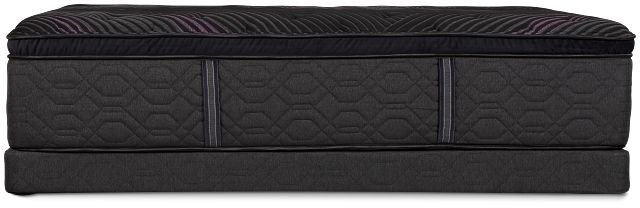 Beautyrest Black Series Two Plush Pillow Top Low-profile Mattress Set