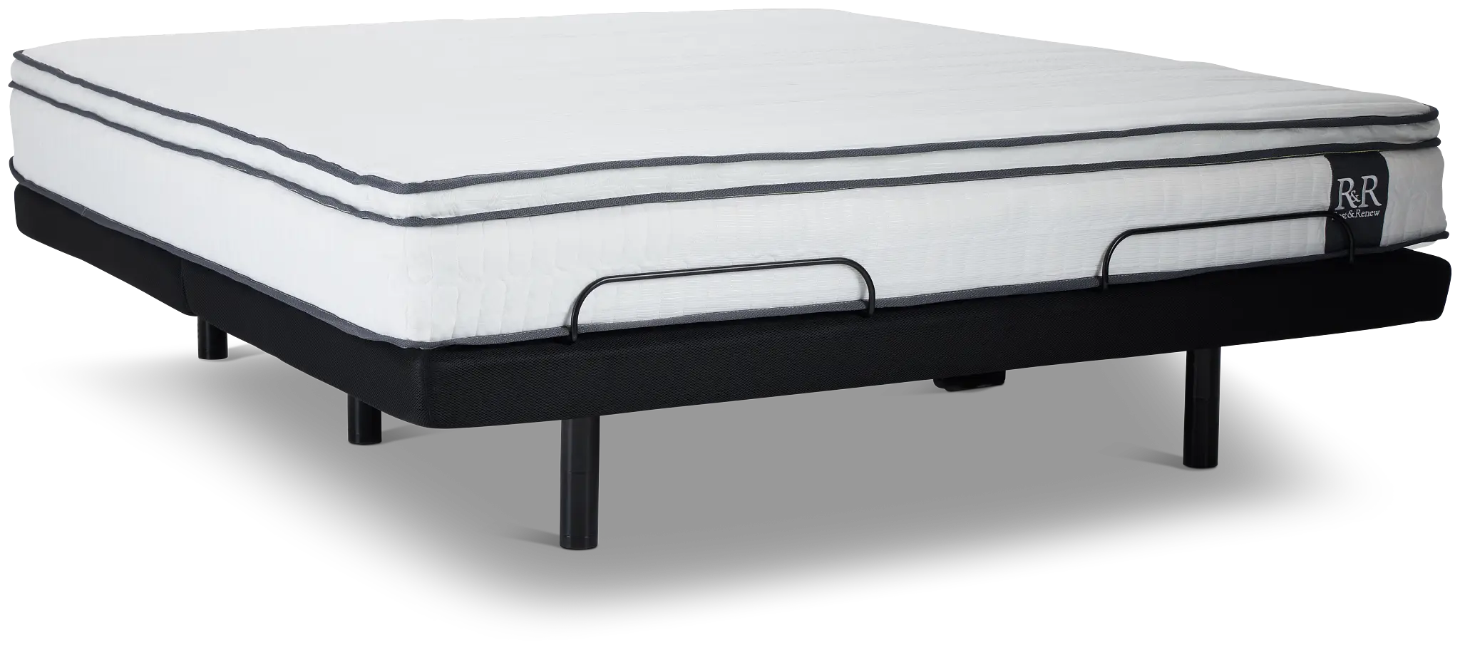 Rest & Renew By Zinus 10" Hybrid Plus Adjustable Mattress Set Rest & Renew By Zinus 10" Hybrid Plus Adjustable Mattress Set