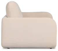 Jules Ivory Velvet Sofa