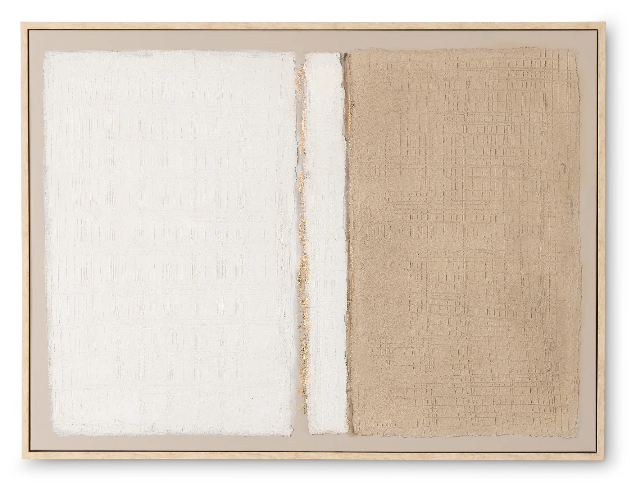 Howth Beige Canvas Wall Art