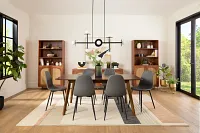 Palmdale Dark Tone Rectangular Table