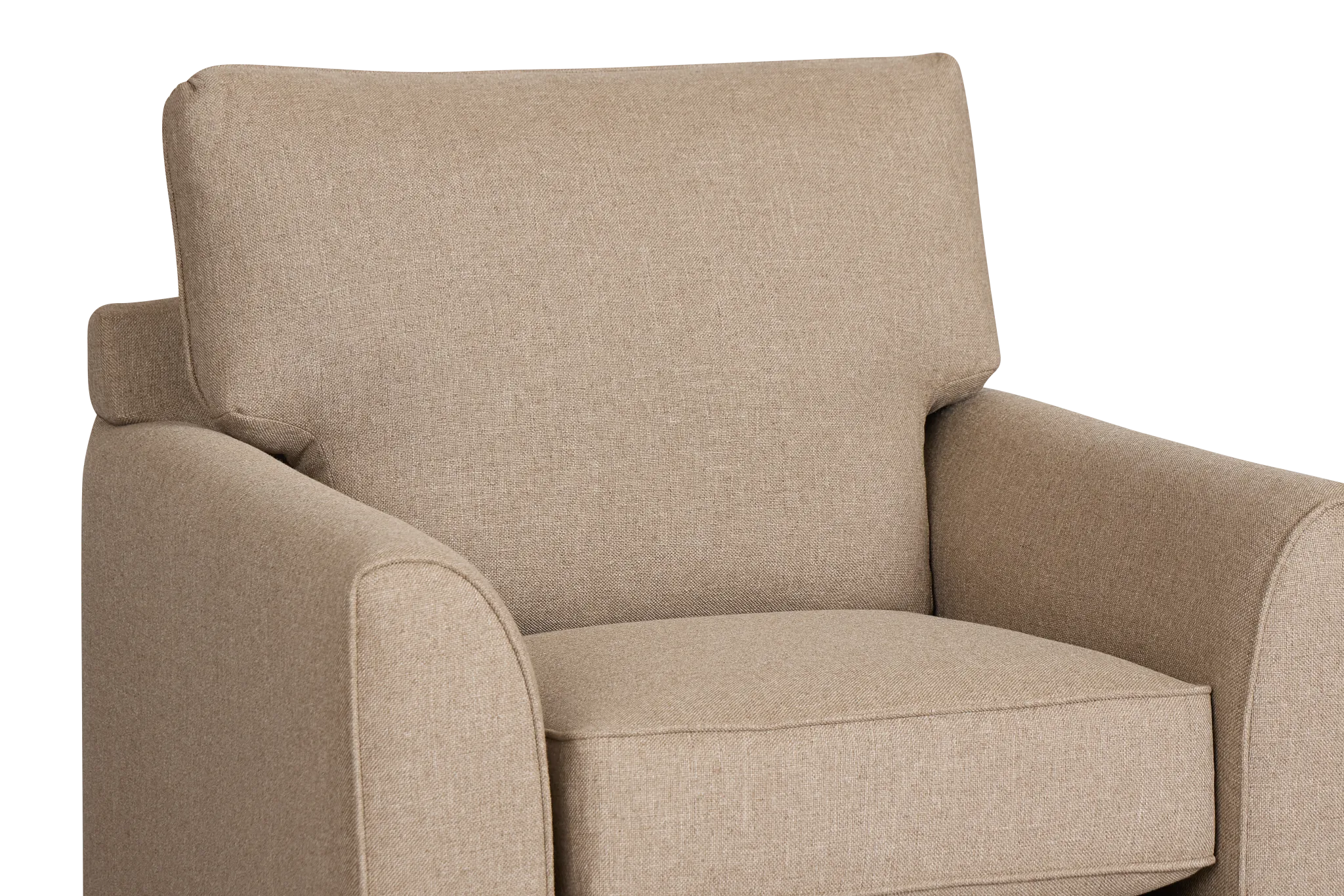 Tate Brown Fabric Chair
