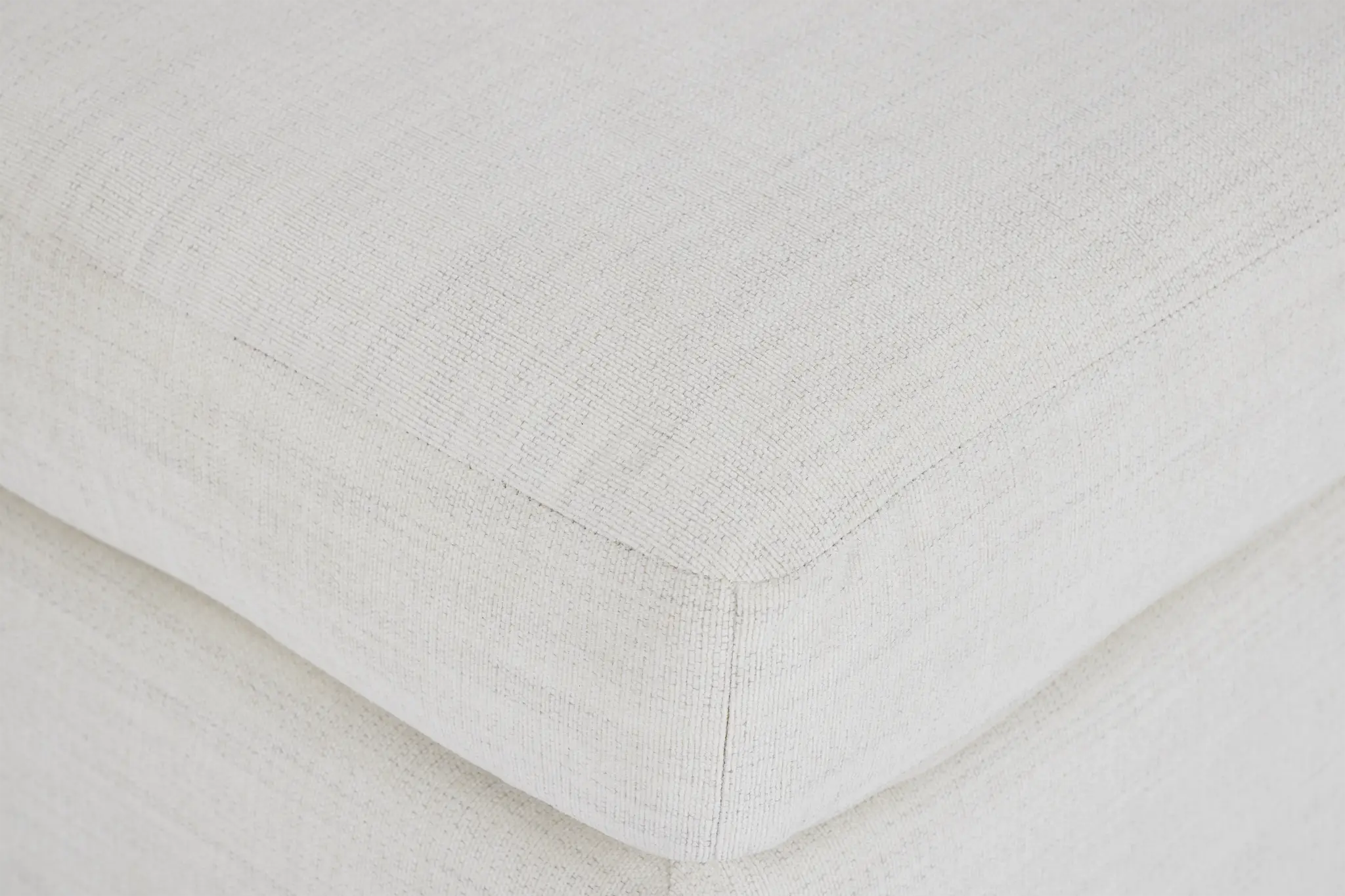 Noah Ivory Fabric Ottoman Noah Ivory Fabric Ottoman