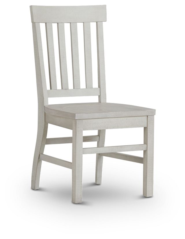 Sonoma Ivory Wood Side Chair