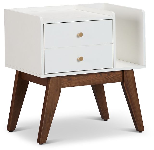 Ventura White Nightstand