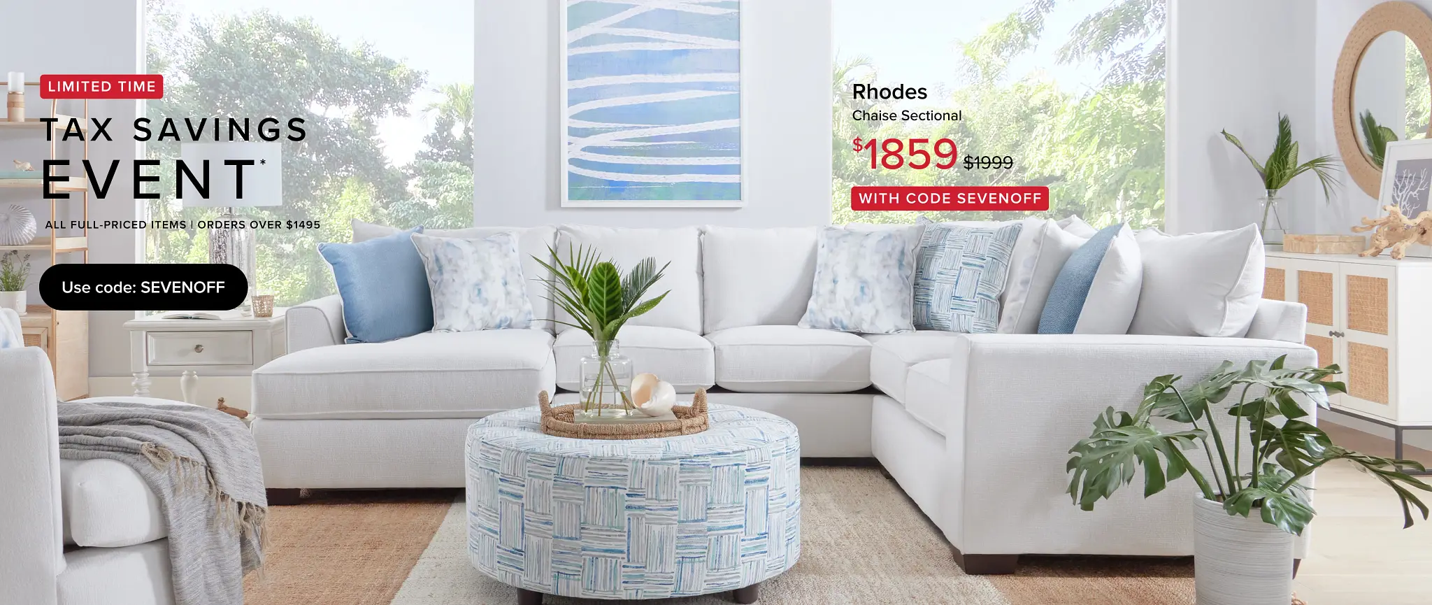 Shop Tax Savings Event
