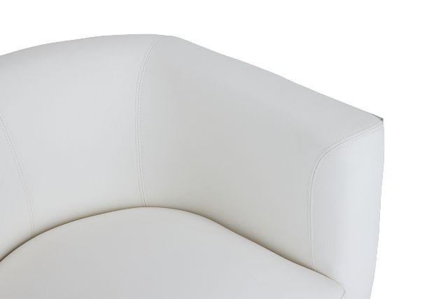 Hale White Micro Accent Chair (5)