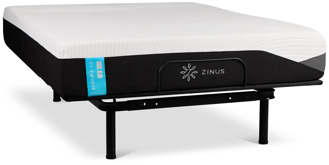 Zinus Endura 1.0 Firm Slat Adjustable Mattress Set Zinus Endura 1.0 Firm Slat Adjustable Mattress Set