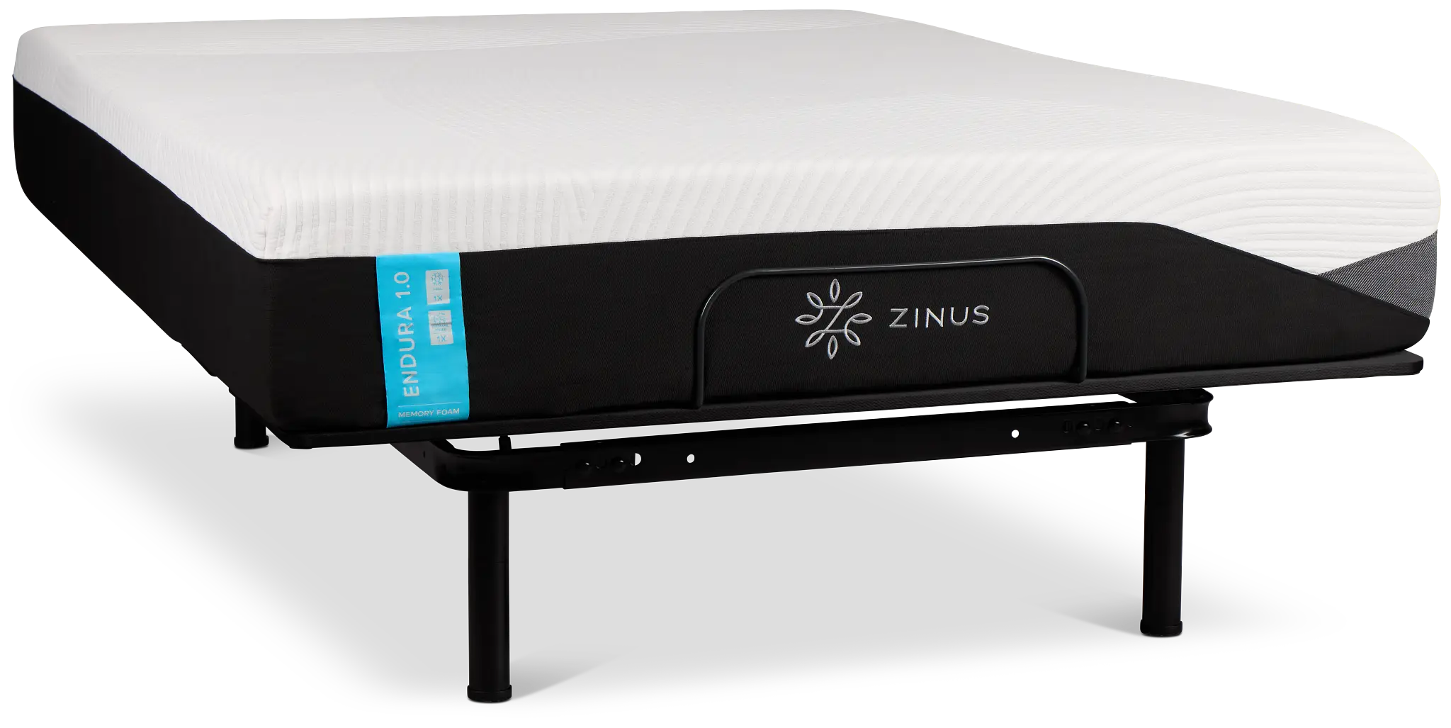 Zinus Endura 1.0 Firm Slat Adjustable Mattress Set Zinus Endura 1.0 Firm Slat Adjustable Mattress Set