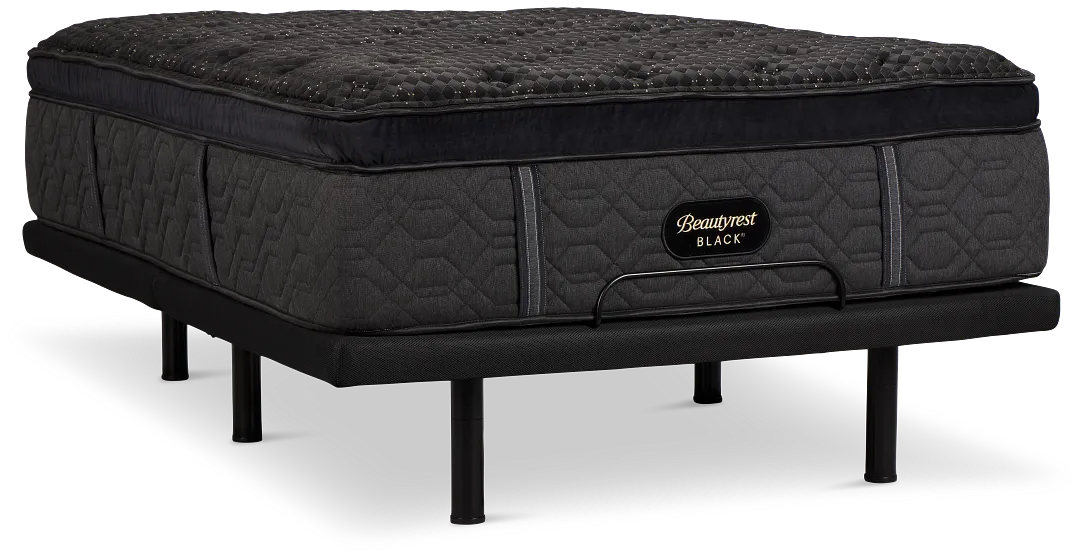 Beautyrest Black Series Four Summit Plush Elite Adjustable Mattress Set