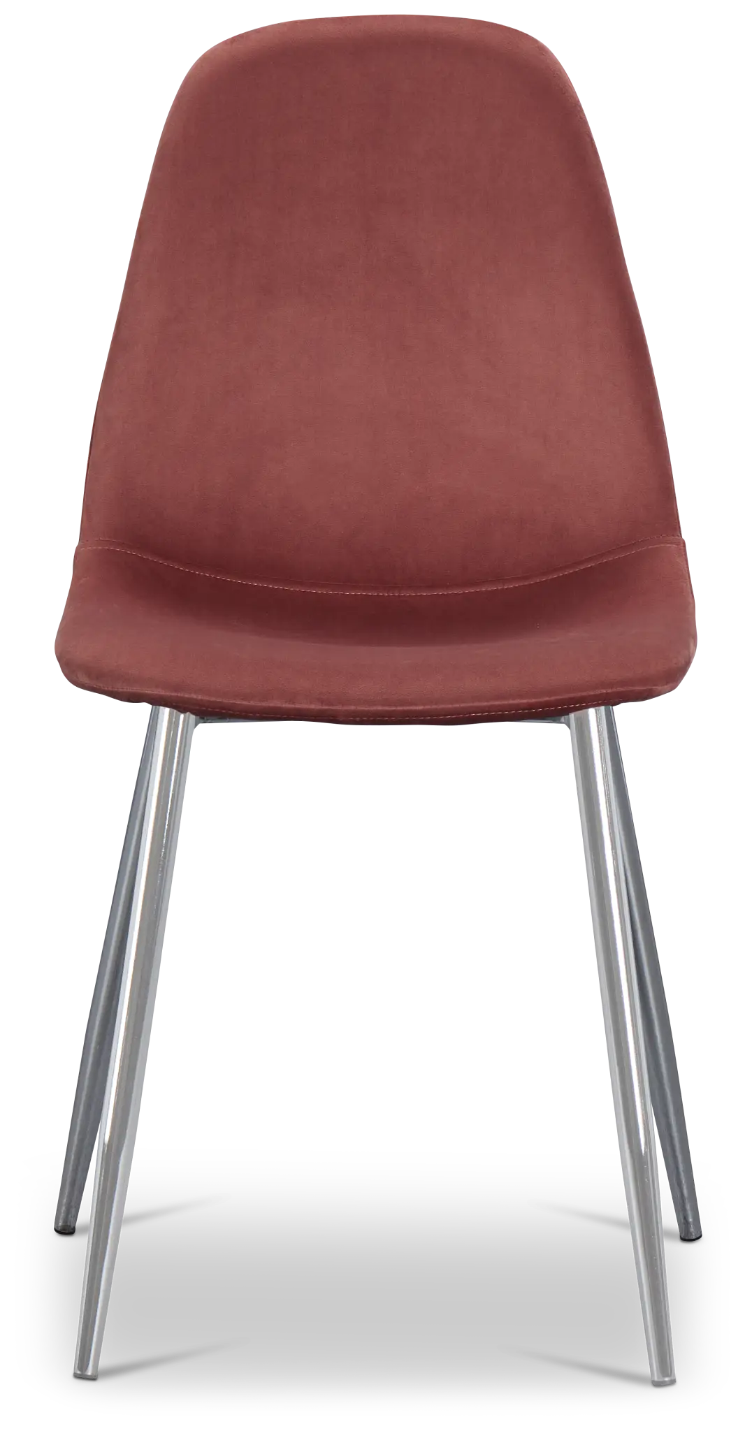 Havana Light Pink Velvet Upholstered Side Chair W/ Chrome Legs Havana Light Pink Velvet Upholstered Side Chair W/ Chrome Legs