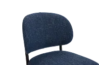 Chicago Dark Blue Upholstered Side Chair