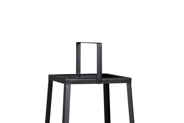 Gloria Black Large Lantern