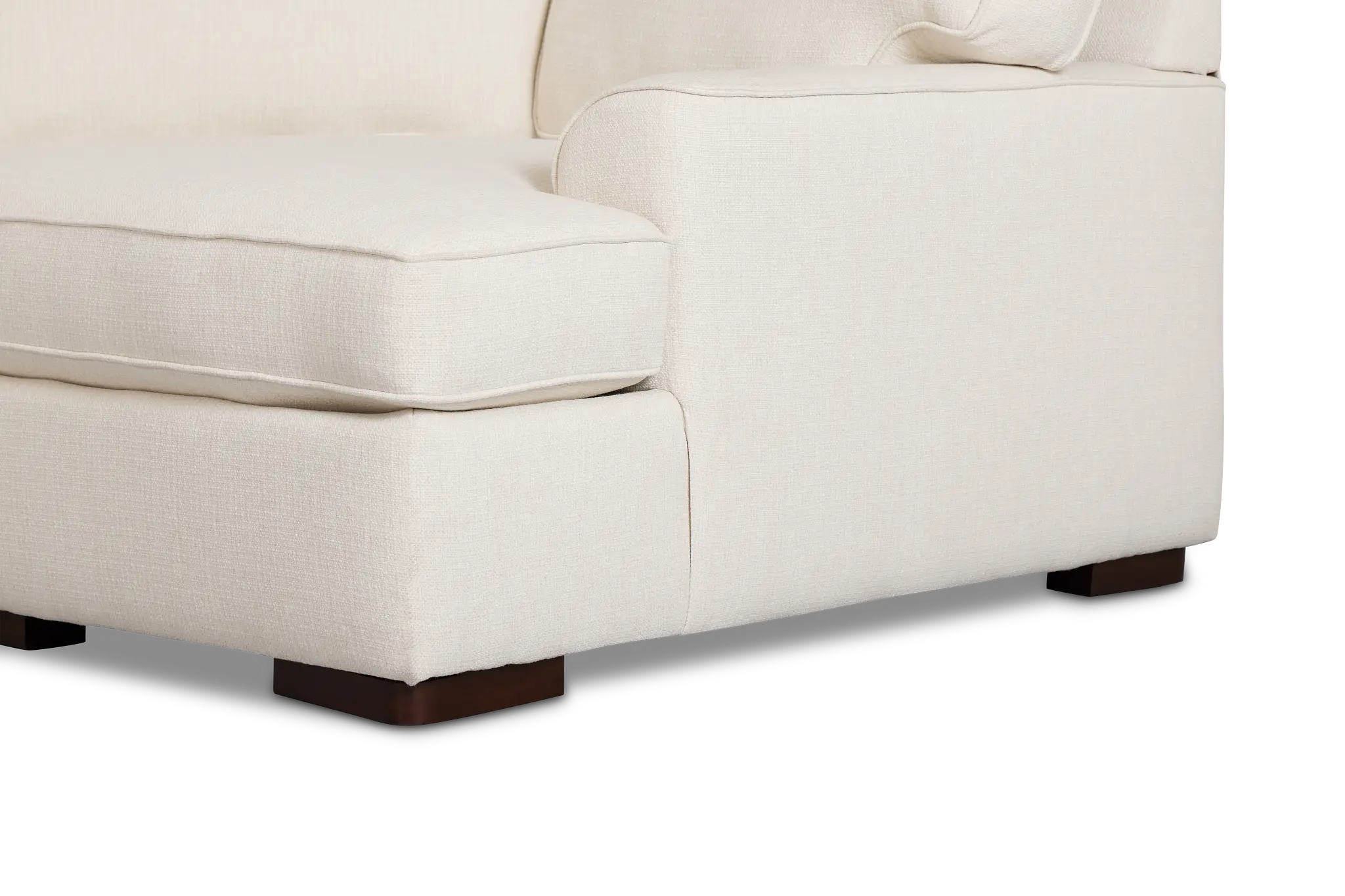 Sinclair Light Beige Fabric Medium Right Facing Cuddler Sectional Sinclair Light Beige Fabric Medium Right Facing Cuddler Sectional