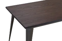 Harlow Dark Tone Rectangular Table