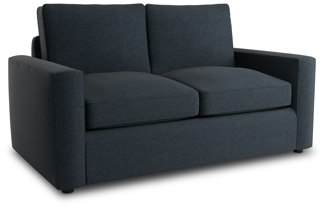 Siesta Elite Dark Blue Fabric Loveseat Siesta Elite Dark Blue Fabric Loveseat