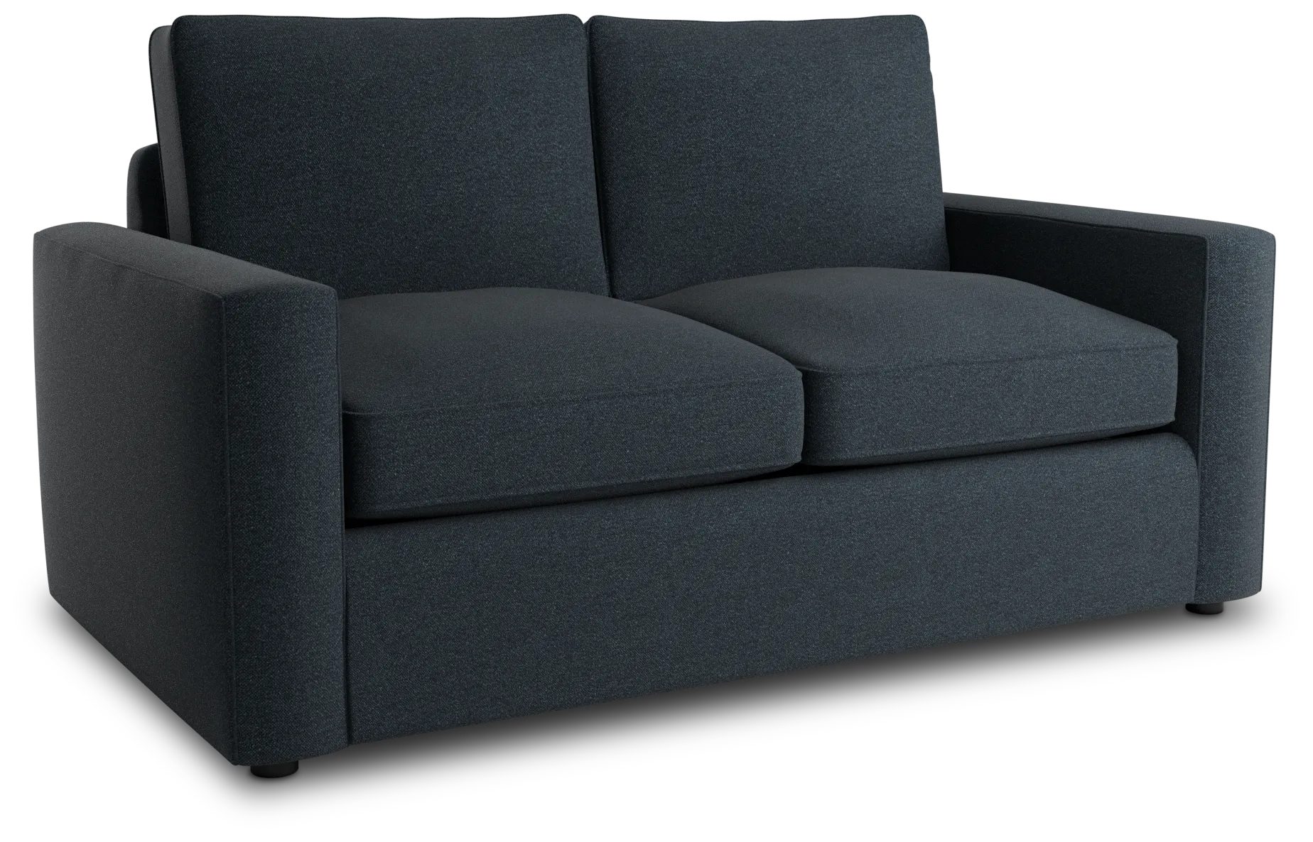 Siesta Elite Dark Blue Fabric Loveseat