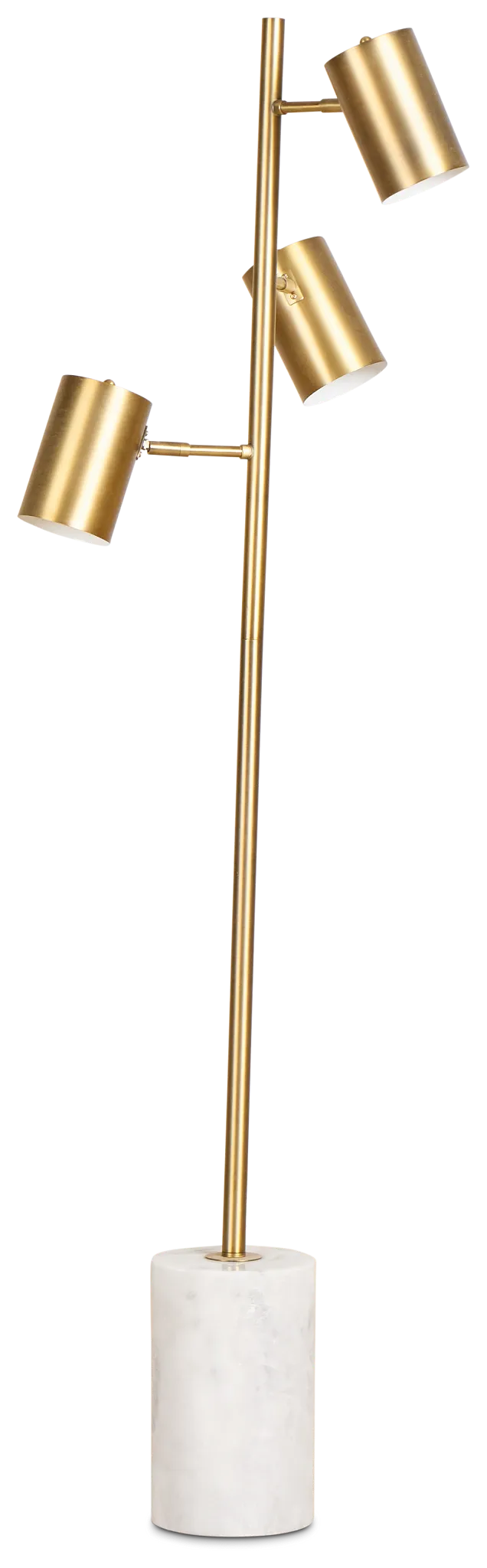 Khia Gold Floor Lamp