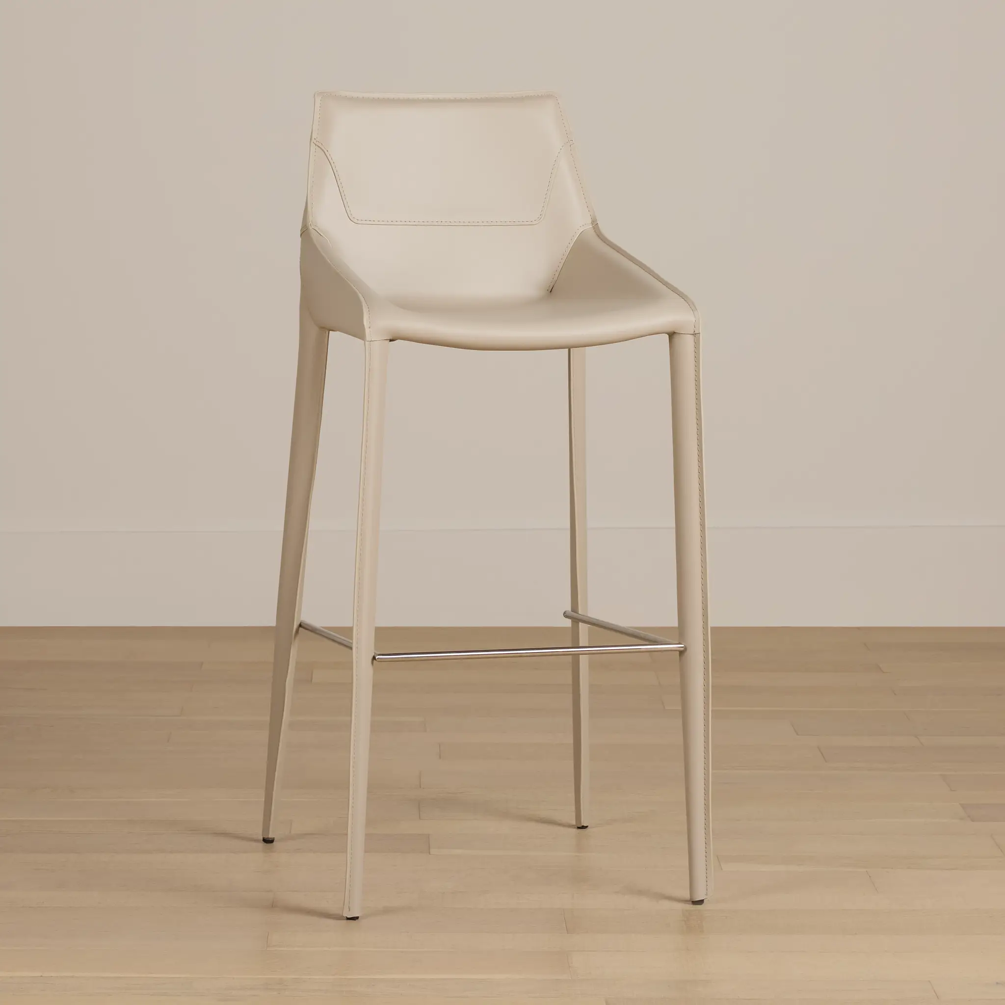 Wayne Light Beige 30" Upholstered Barstool Wayne Light Beige 30" Upholstered Barstool