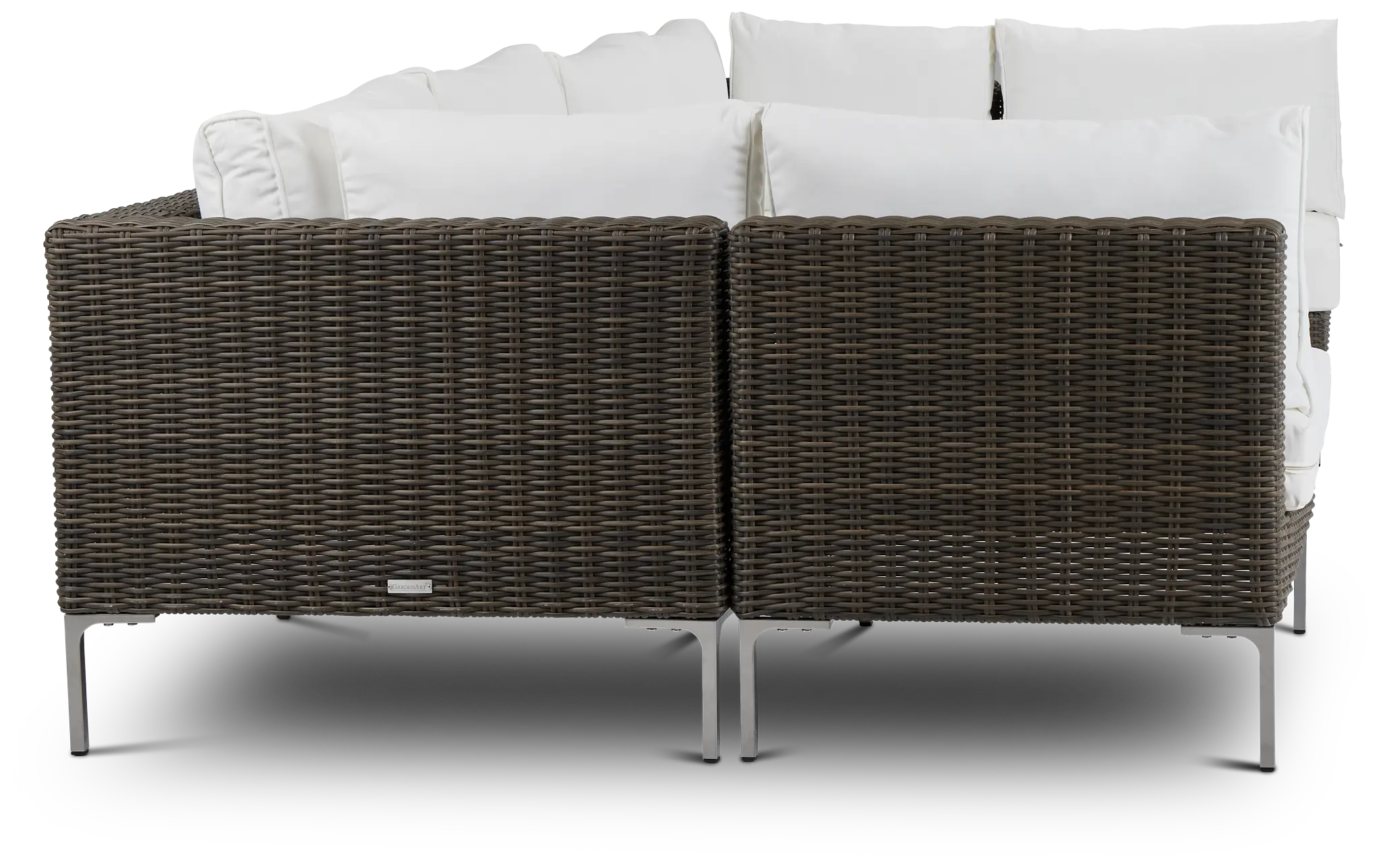 Tulum White Woven 6-piece Modular Sectional Tulum White Woven 6-piece Modular Sectional