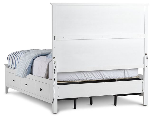 Cooper White Panel Storage Bed (5)