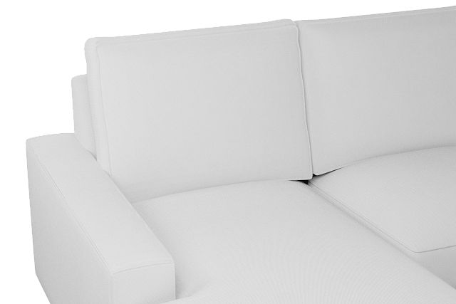 Edgewater Peyton White Medium Left Chaise Sectional