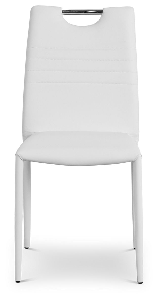 Skyline White Upholstered Side Chair (2)