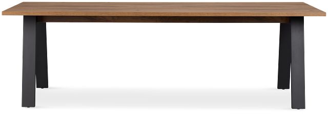 Trento Mid Tone 94" Rectangular Table