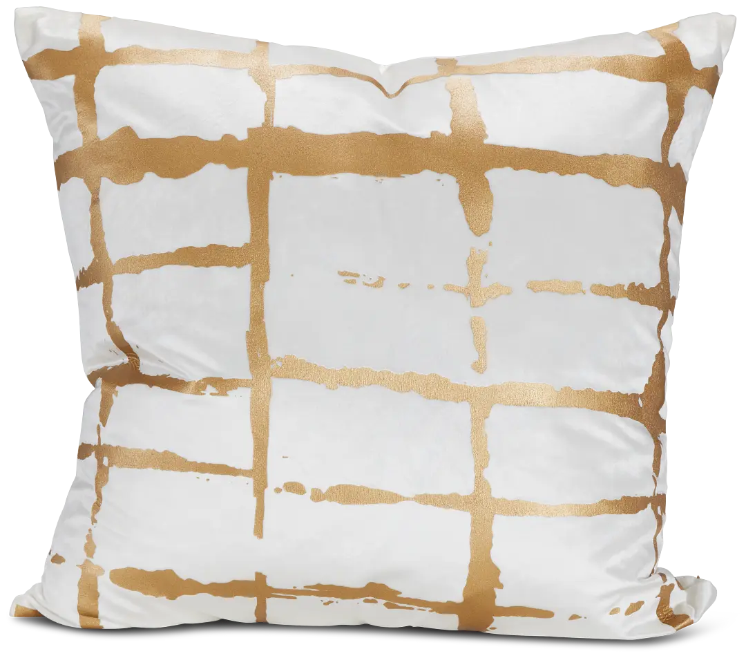 Liam Gold 22" Square Accent Pillow Liam Gold 22" Square Accent Pillow