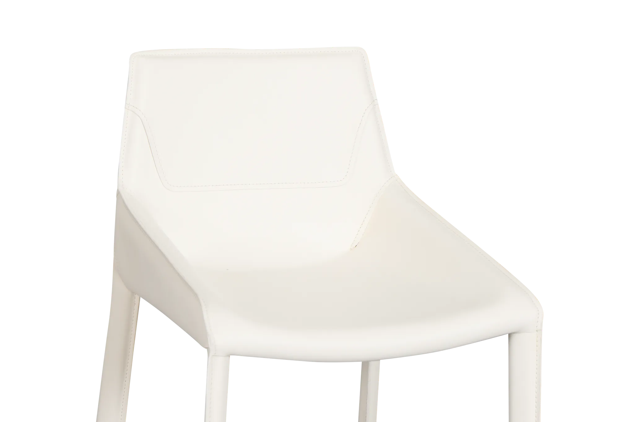 Wakefield White 27" Upholstered Barstool