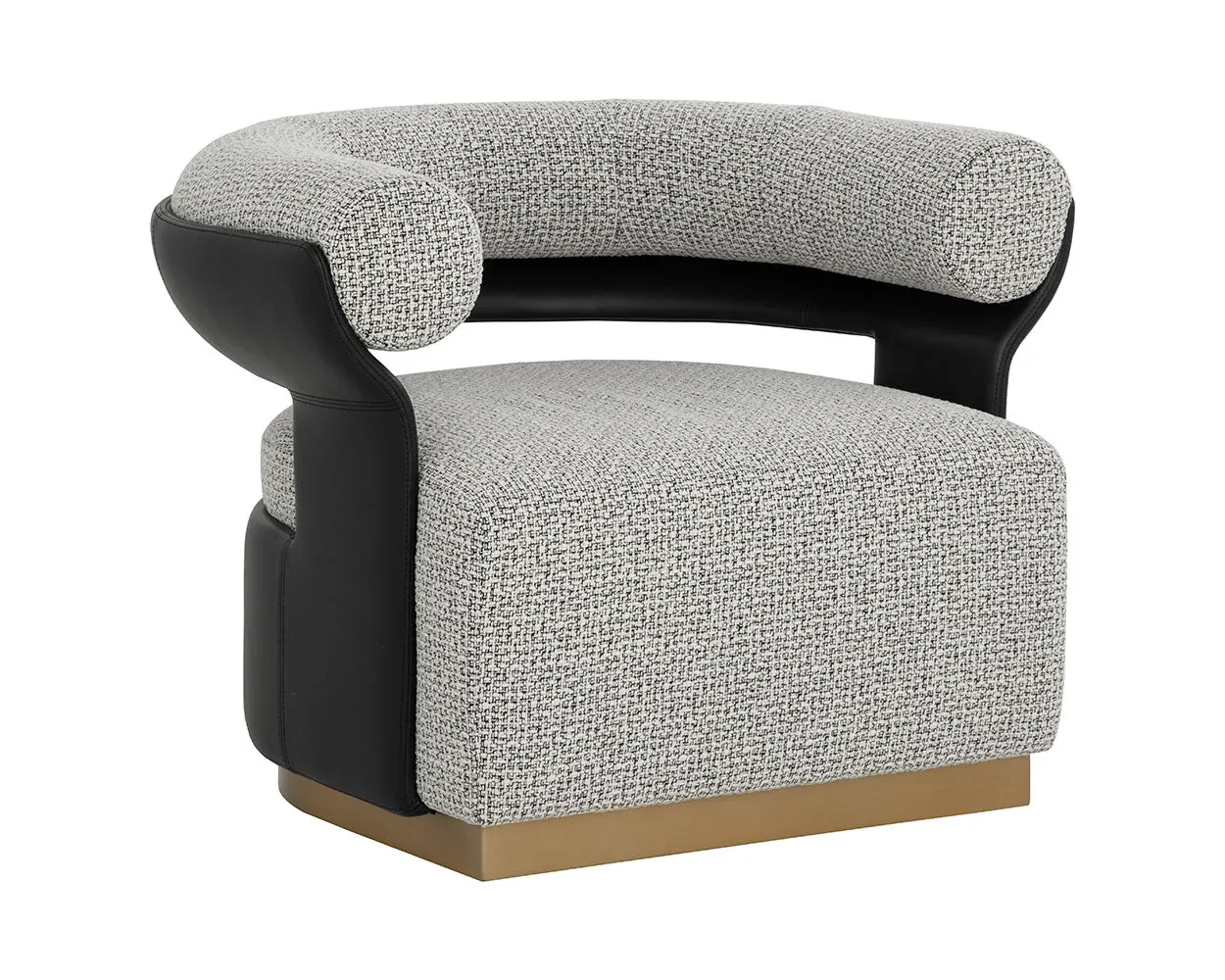 Calista Gray Swivel Accent Chair
