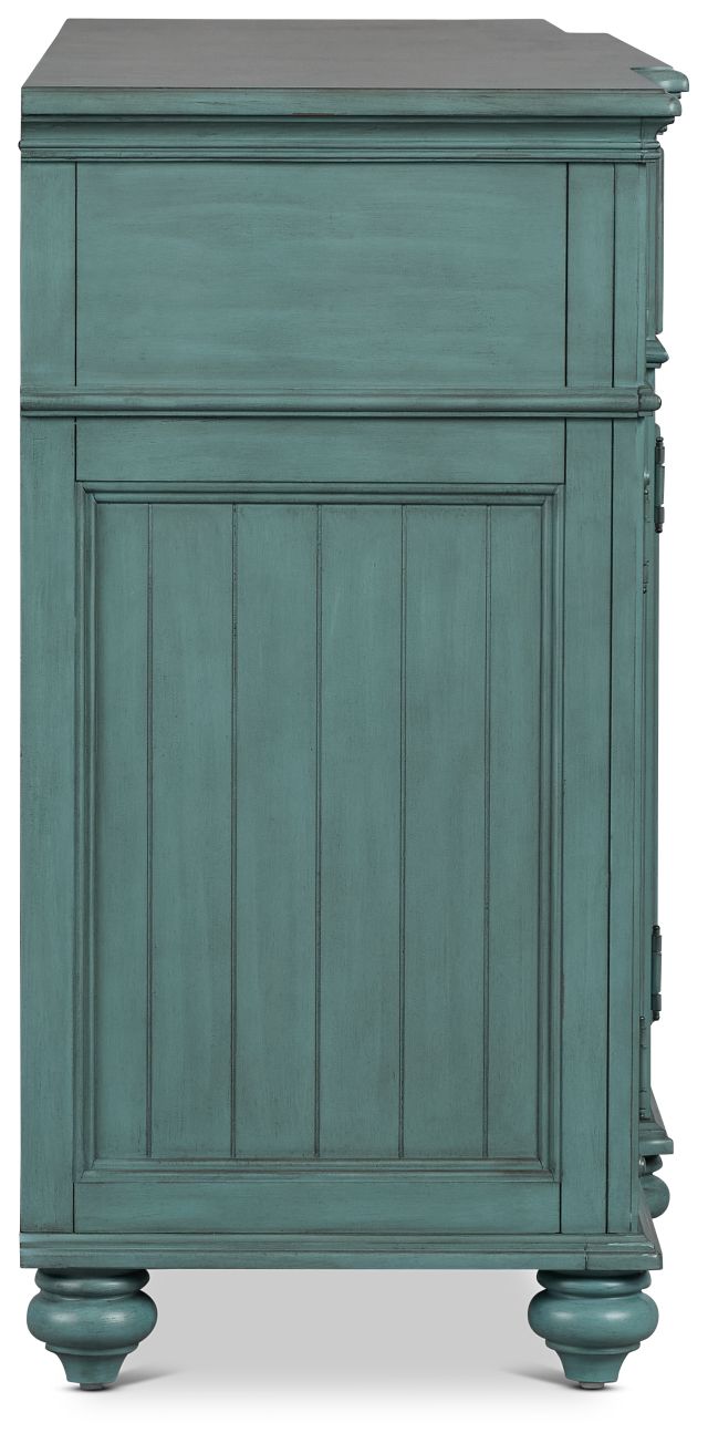 Savannah Teal Credenza