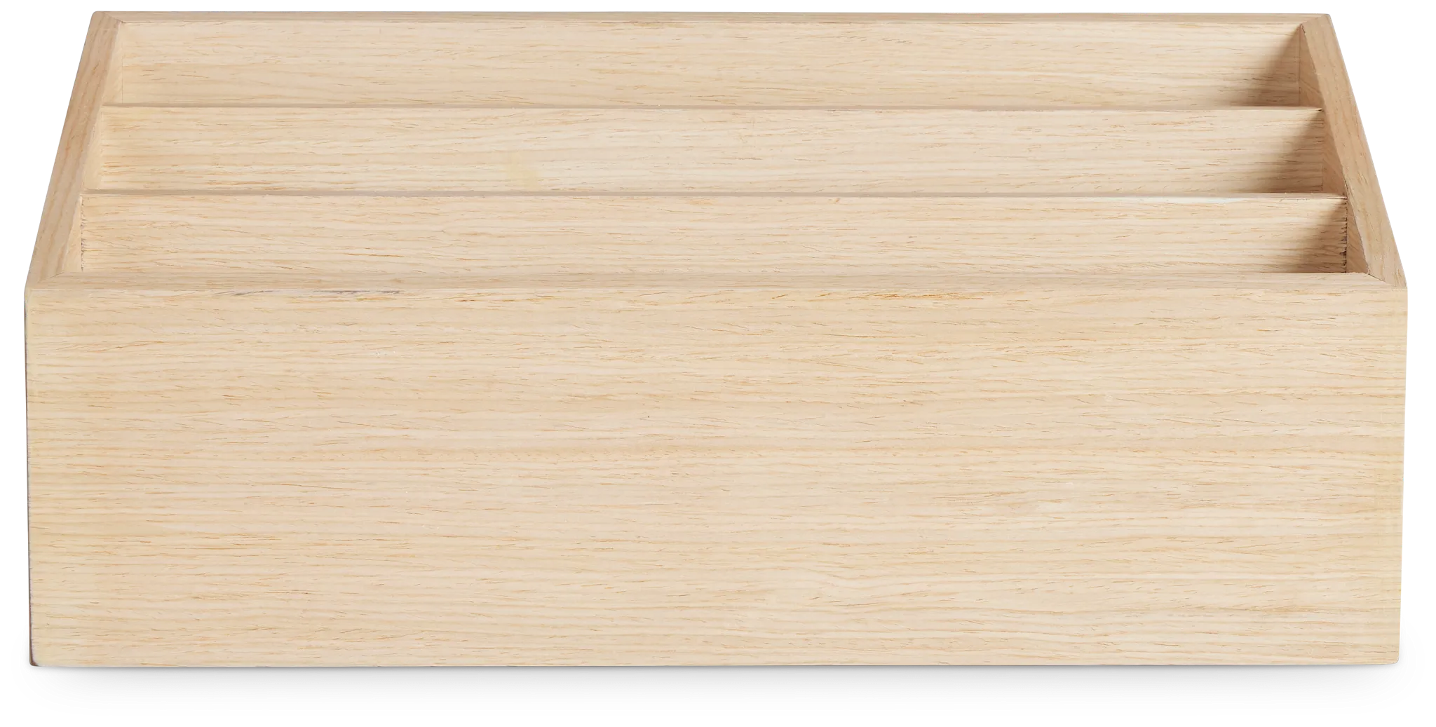 Avers Light Tone Wood File Organizer