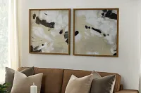 Memphis Ivory Framed Wall Art