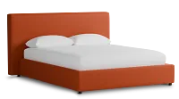 Grayton Joya Orange 44" Upholstered Platform Bed