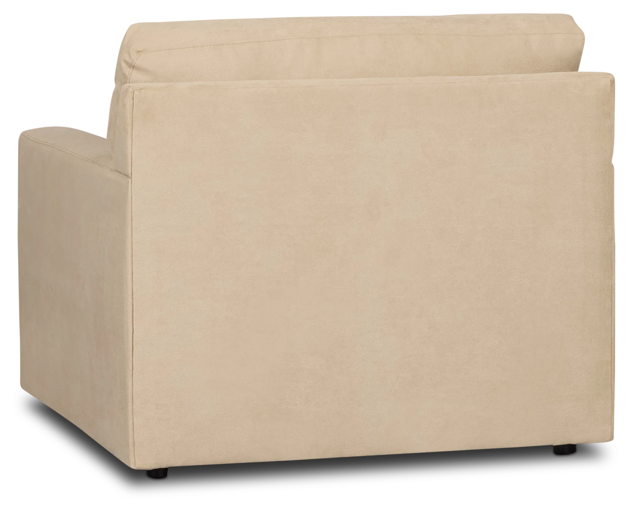 Hudson Beige Fabric Chair