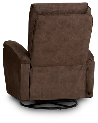 Ryder Brown Micro Power Swivel Glider Recliner