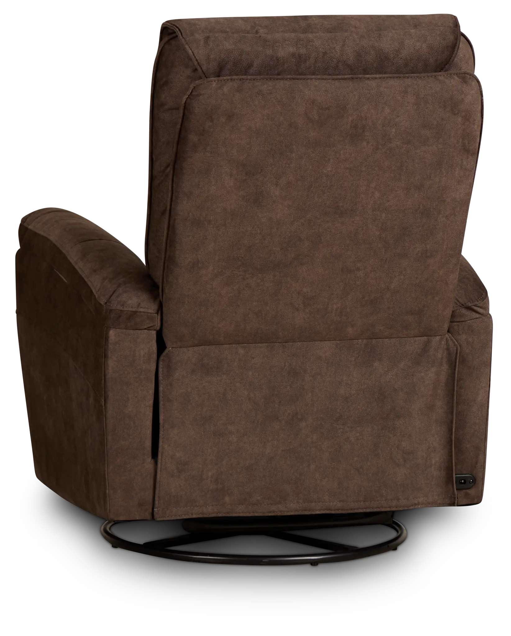 Ryder Brown Micro Power Swivel Glider Recliner Ryder Brown Micro Power Swivel Glider Recliner