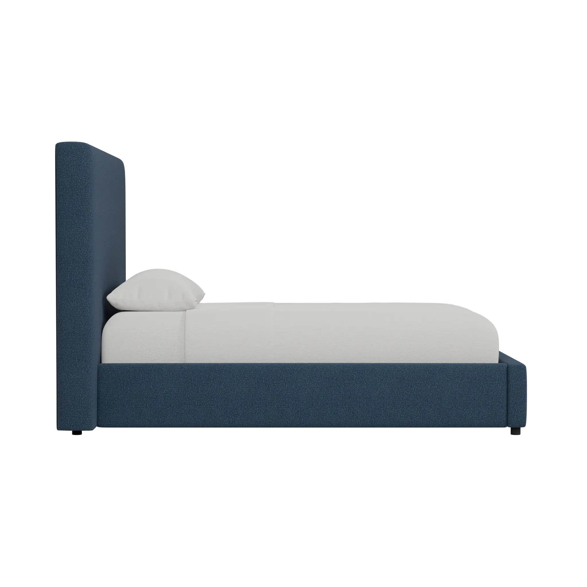 Grayton Elite Navy 54" Upholstered Platform Bed Grayton Elite Navy 54" Upholstered Platform Bed