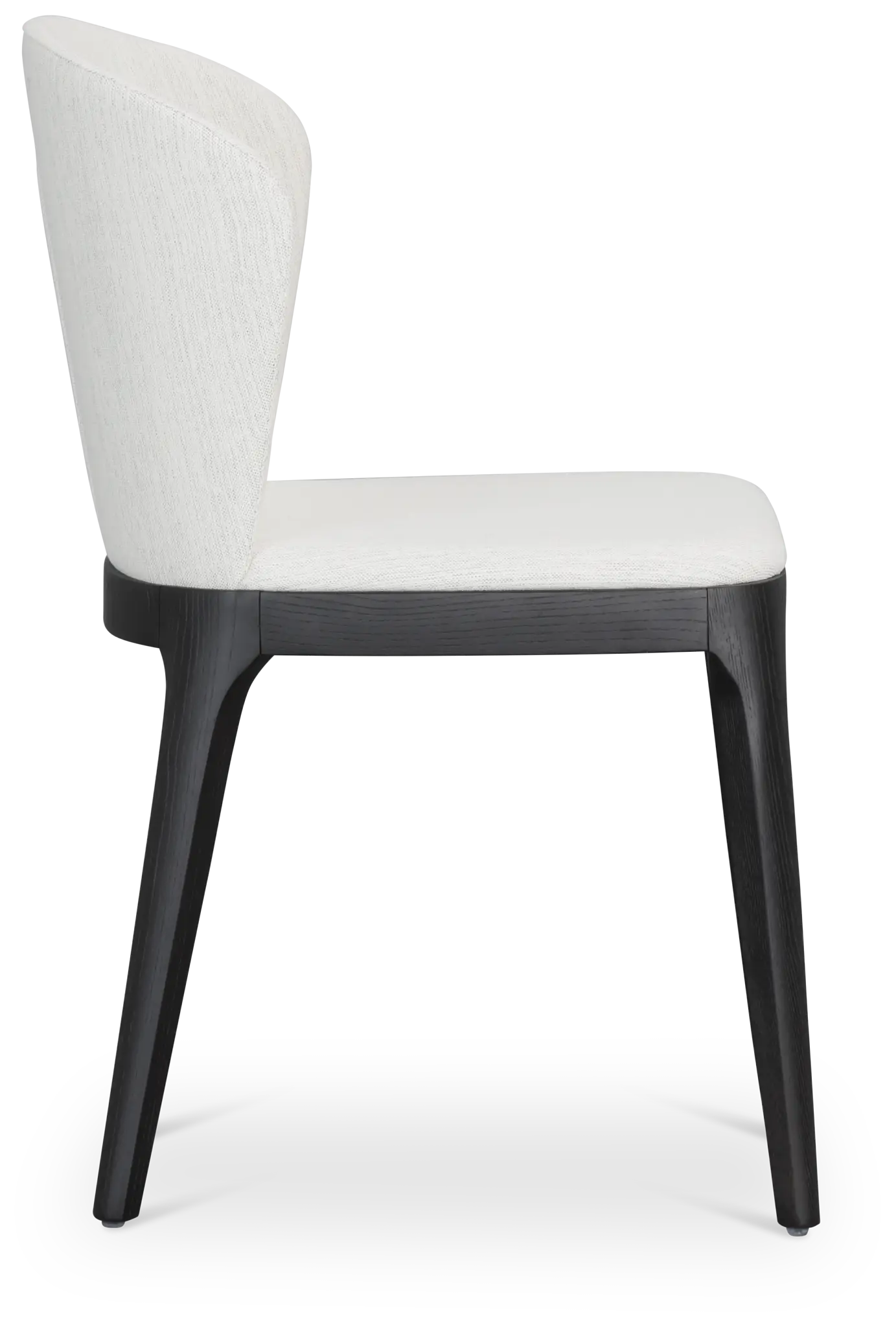 Nomad Light Beige Upholstered Side Chair W/ Black Legs Nomad Light Beige Upholstered Side Chair W/ Black Legs