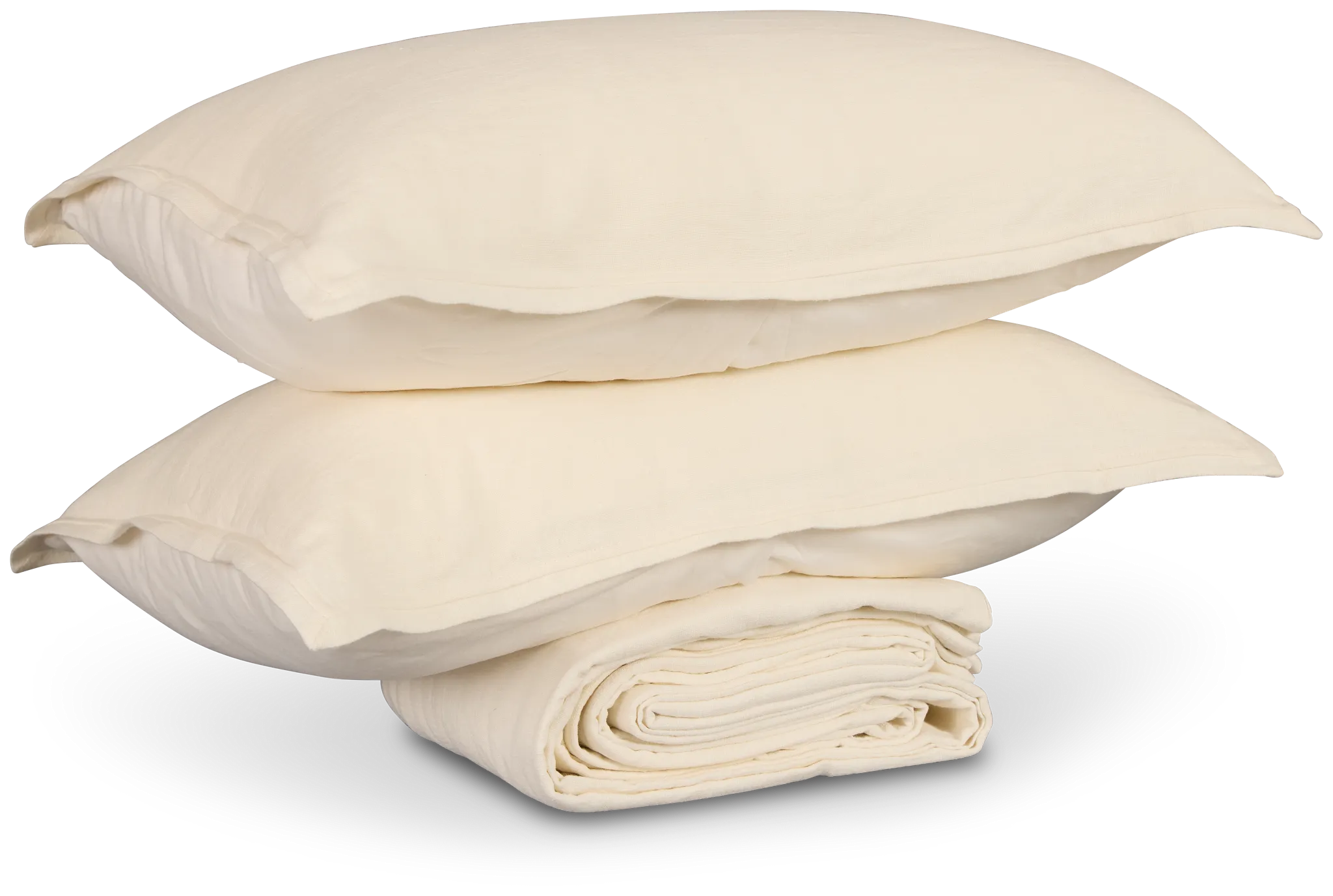 Tullis Ivory 3-piece Duvet Set