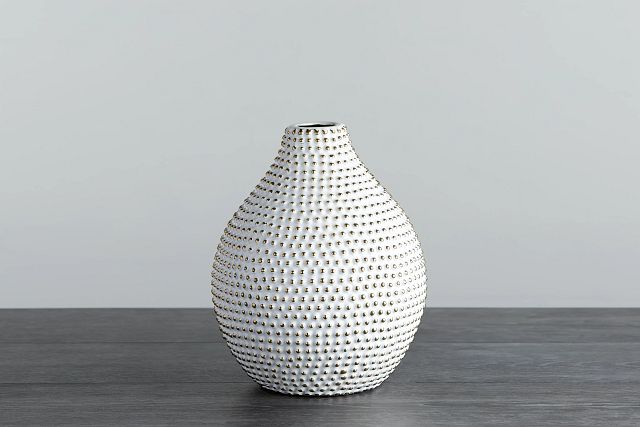Marigold White Vase (0)