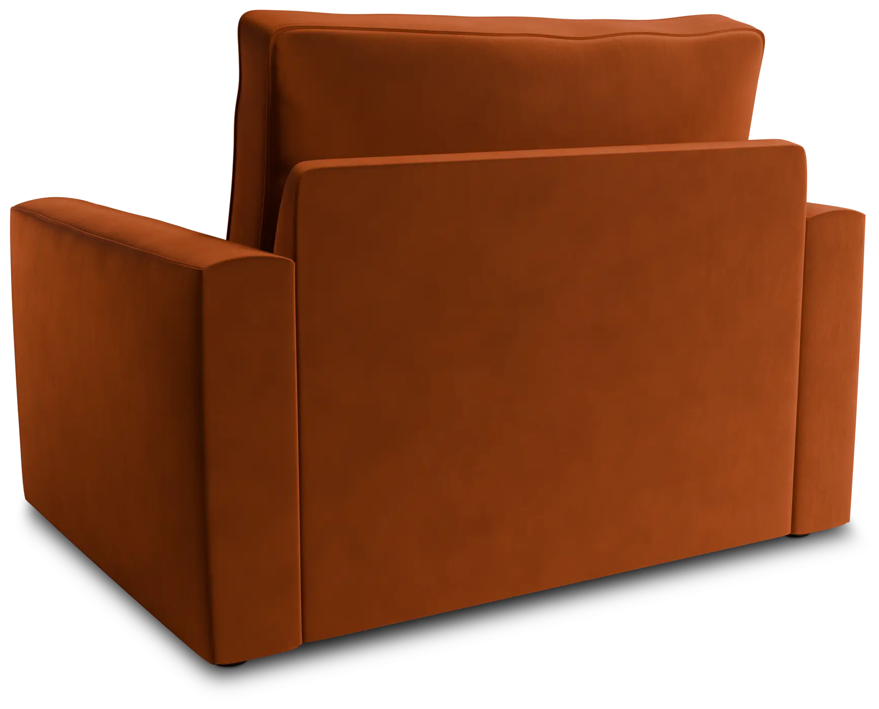 Siesta Joya Orange Fabric Cooling Memory Foam Sleeper Siesta Joya Orange Fabric Cooling Memory Foam Sleeper